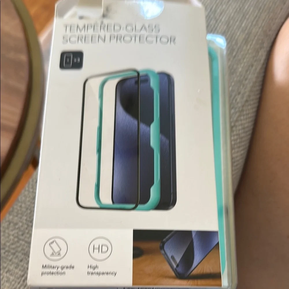 Premium Tempered Glass Screen Protector - iPhone 15 pro max